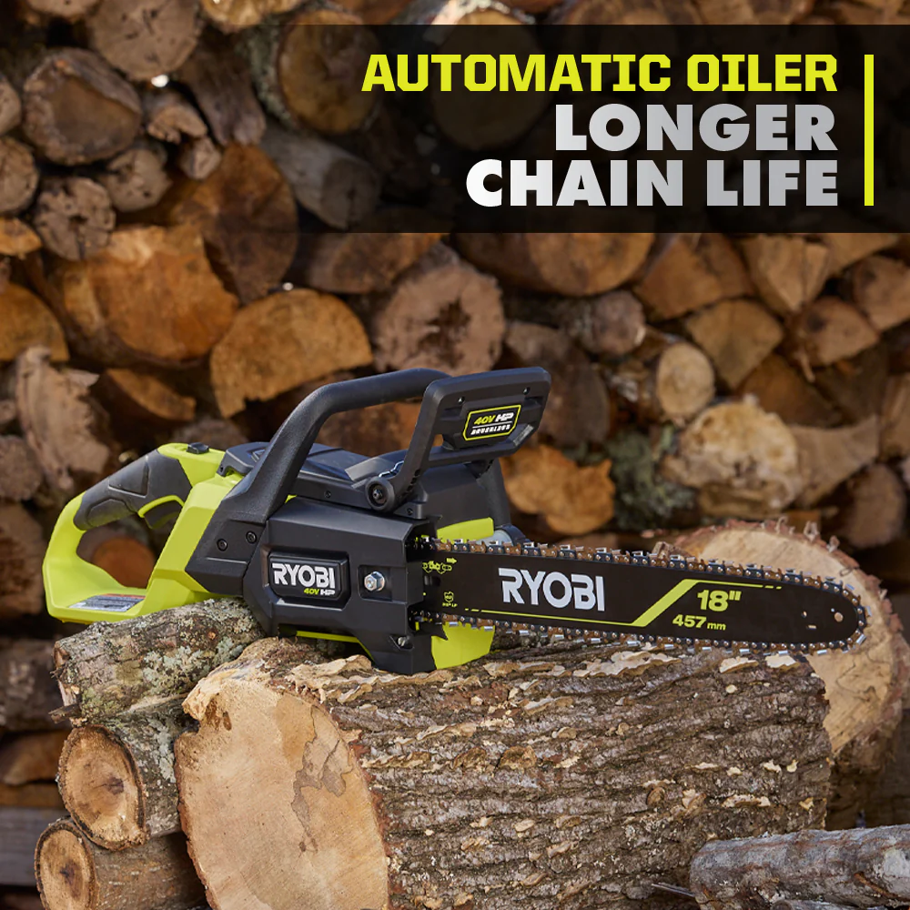 40V HP BRUSHLESS 18" CHAINSAW KIT - Image 8