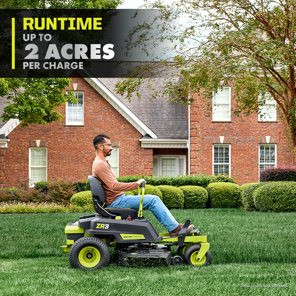 ZR3 80V HP Brushless 42” Zero Turn Riding Mower Kit - Image 6