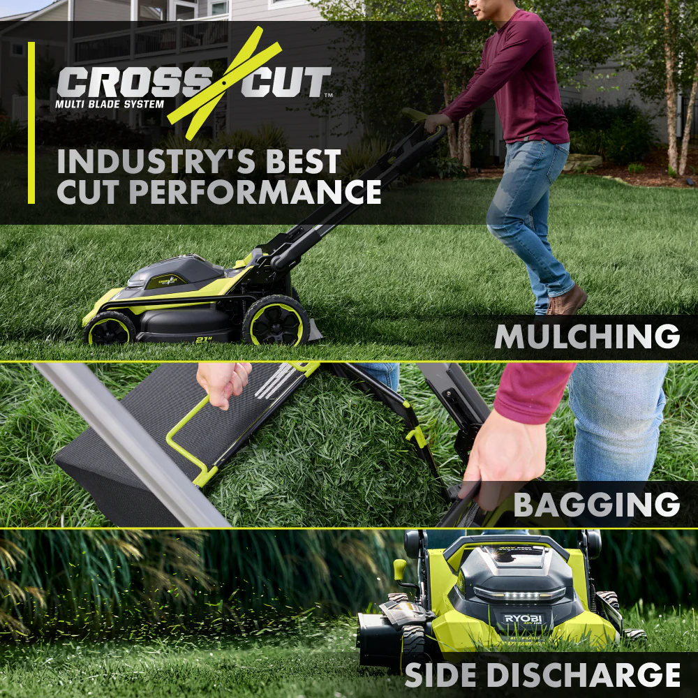 40V HP BRUSHLESS 21" PUSH MULTI-BLADE MOWER KIT - Image 6