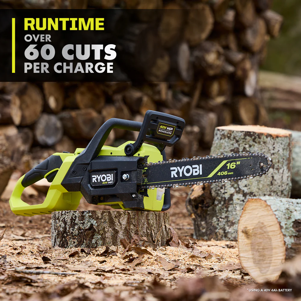 40V HP Brushless 16" Chainsaw Kit - Image 7
