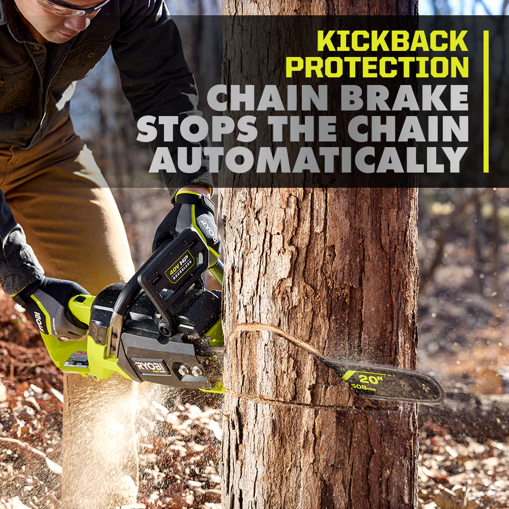 40V HP Brushless 20" Chainsaw - Image 8