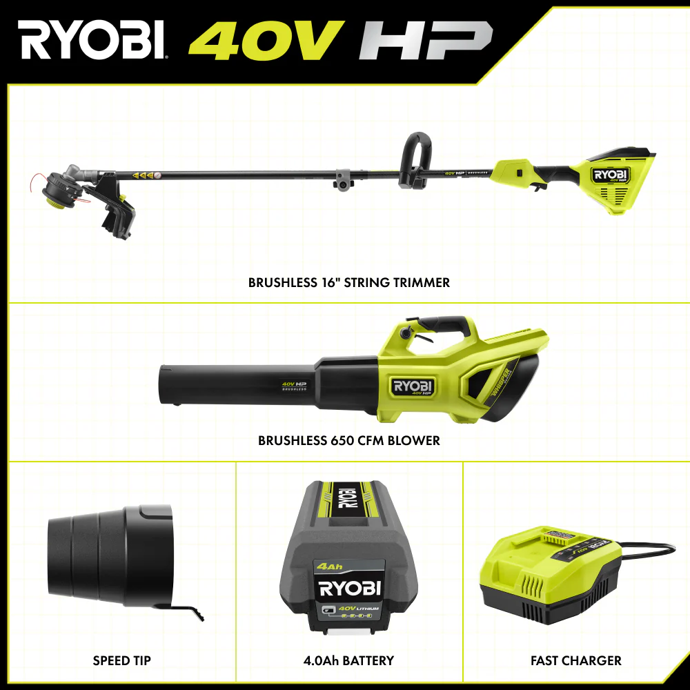 40V HP Brushless 2-Tool Combo Kit - Image 3