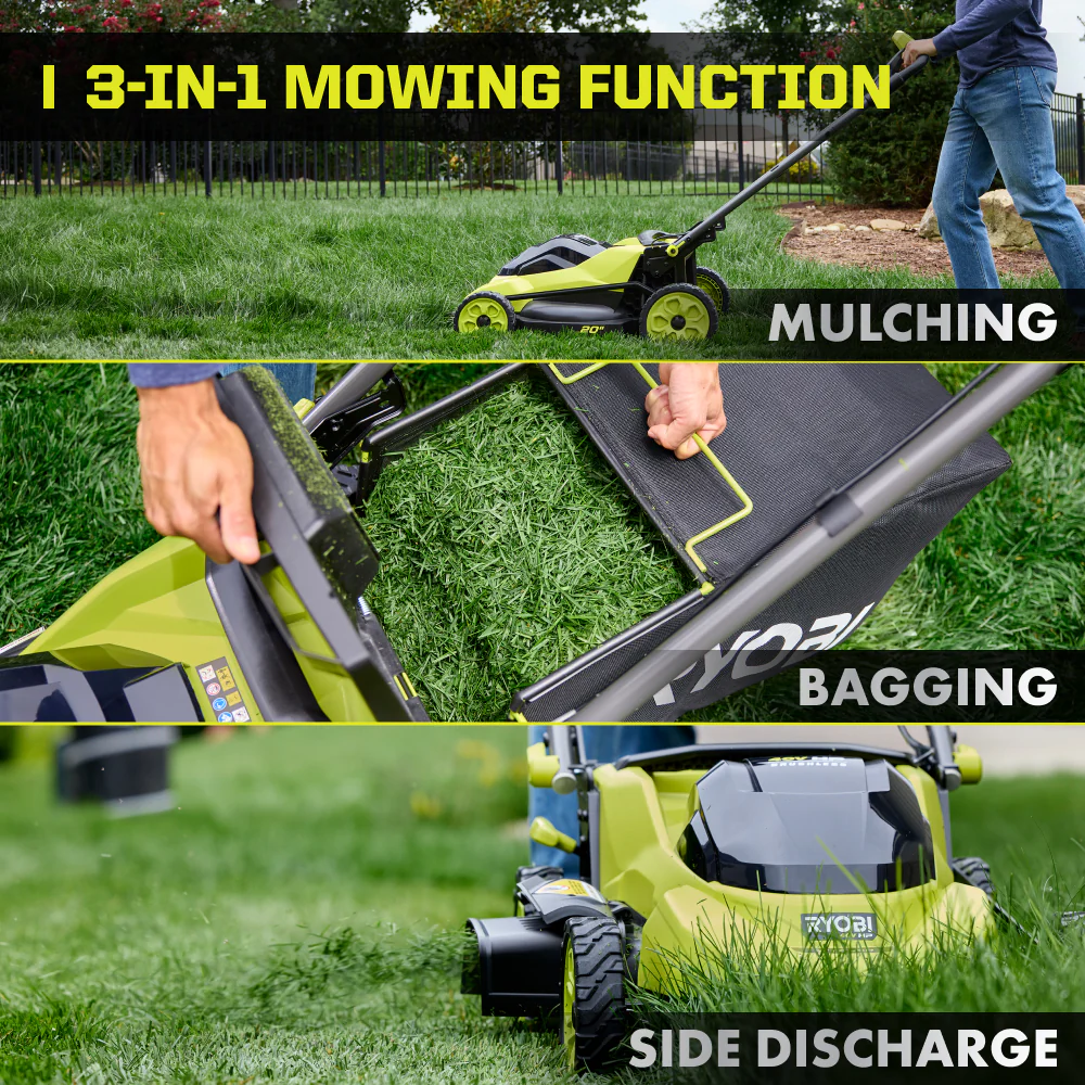 40V HP BRUSHLESS 20" PUSH MOWER KIT - Image 6