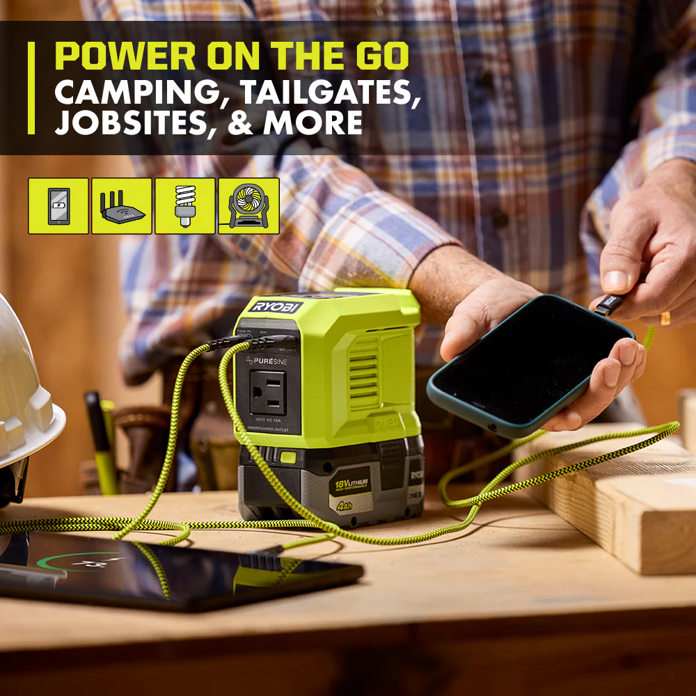 18V ONE+ 200W Power Source/Charger - Image 5