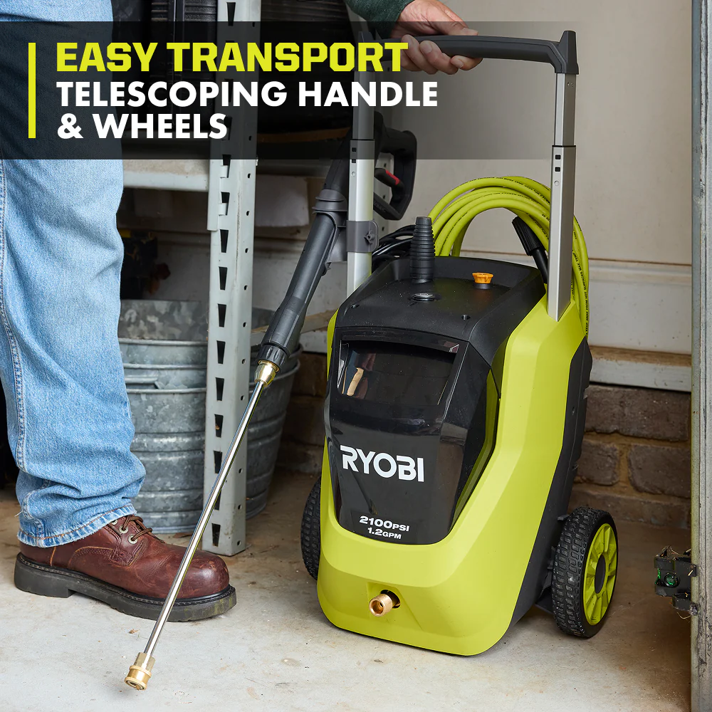 2100 PSI 1.2 GPM Electric Pressure Washer - Image 8