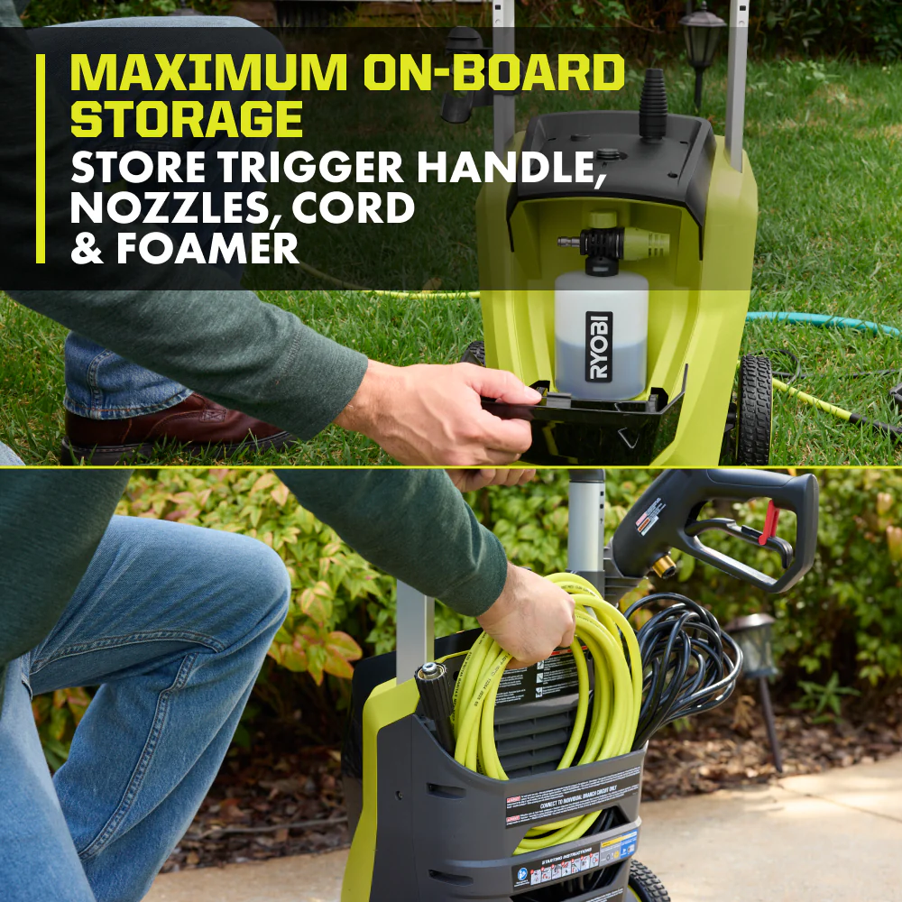 2100 PSI 1.2 GPM Electric Pressure Washer - Image 9