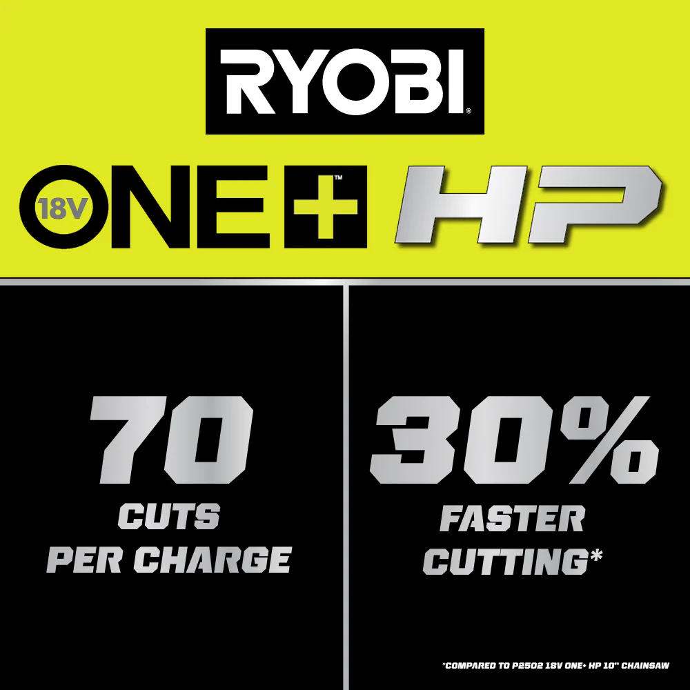 18V ONE+ HP Brushless 10” Chainsaw - Image 2
