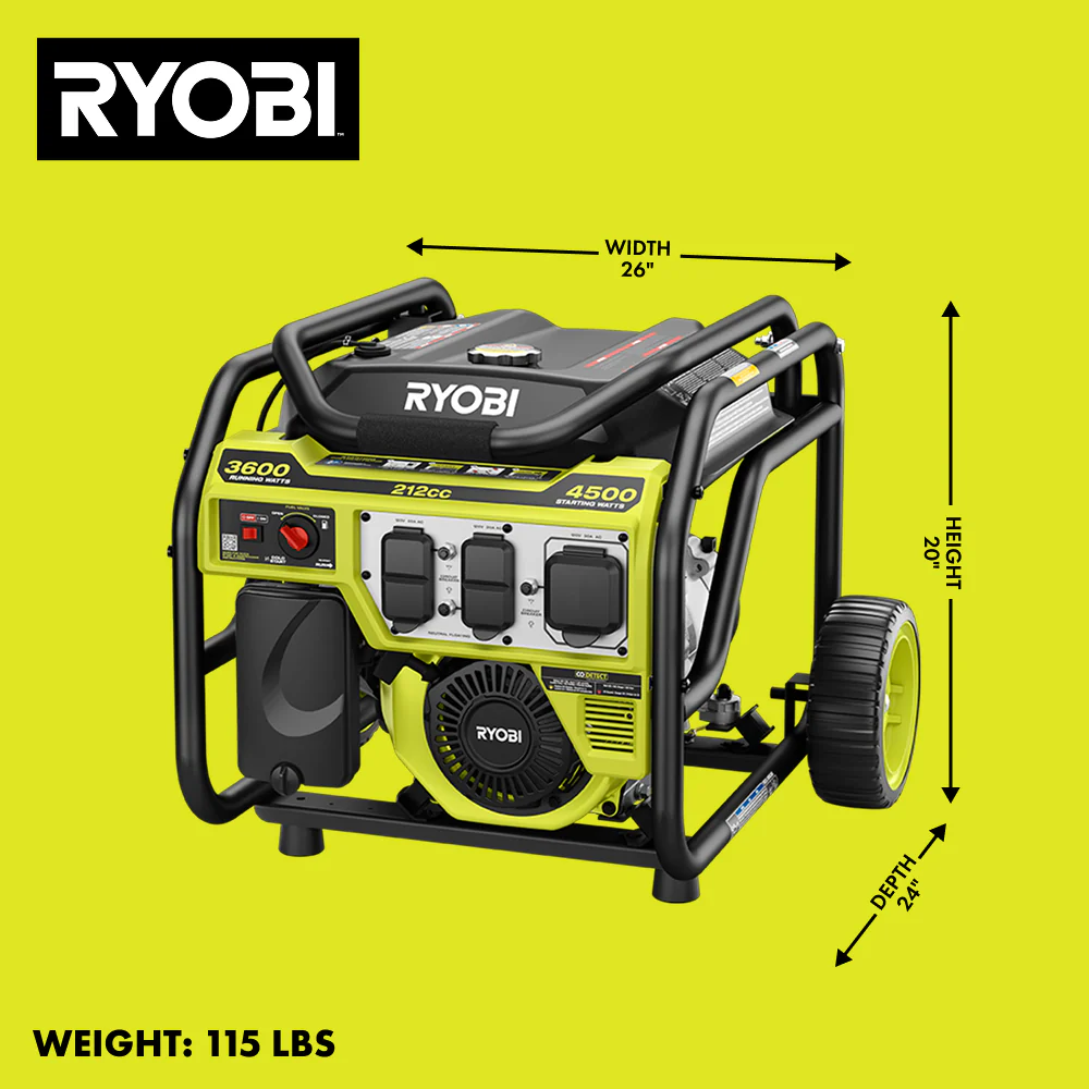 4500W Portable Gas Generator - Image 7