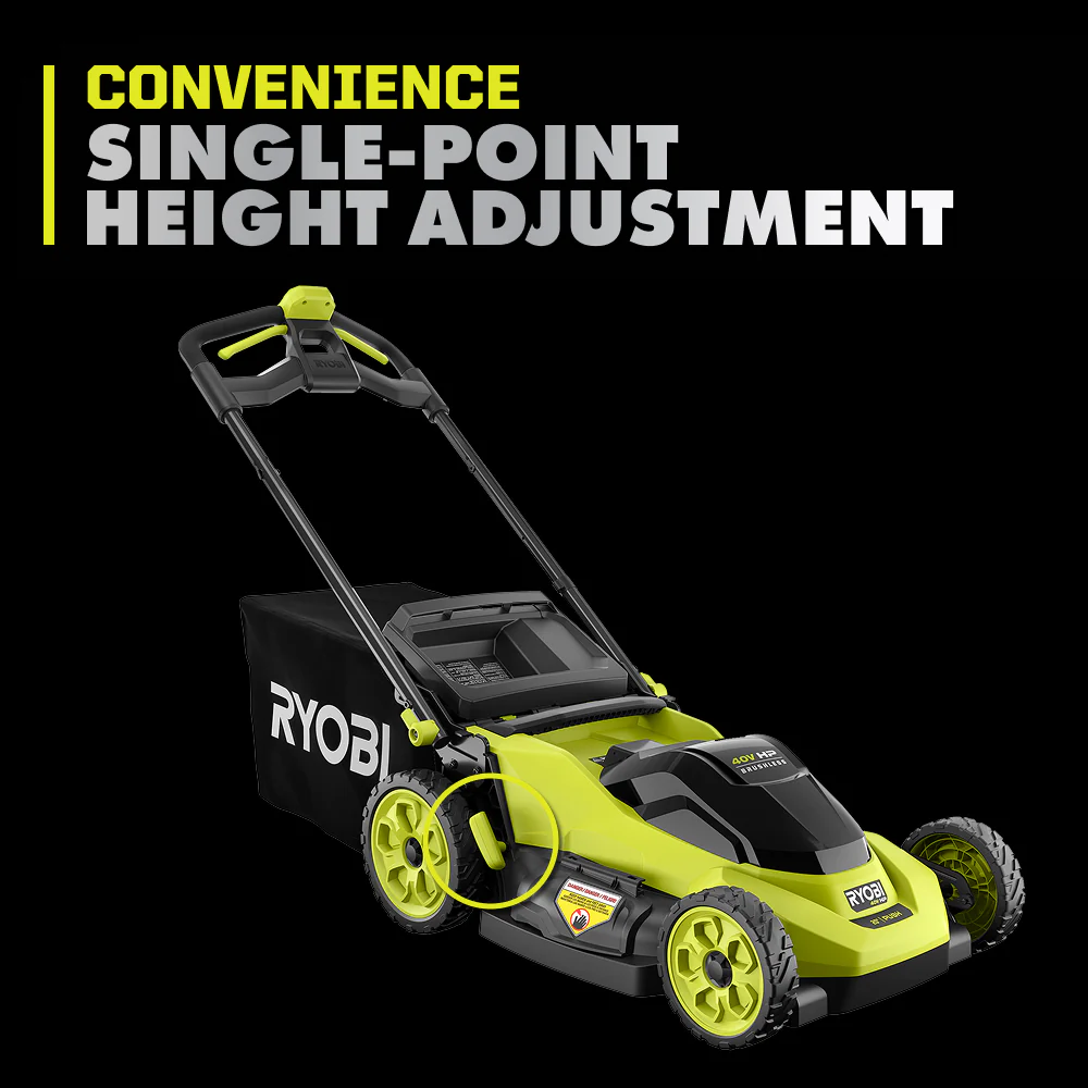40V HP BRUSHLESS 20" PUSH MOWER - Image 7