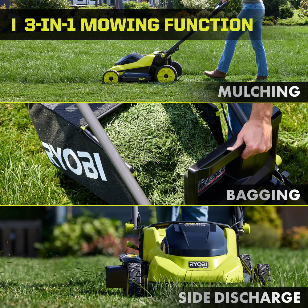 40V HP BRUSHLESS 20" SELF-PROPELLED MOWER - Image 7
