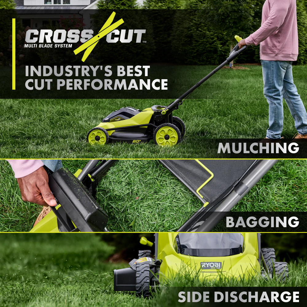 40V HP BRUSHLESS 20" SELF-PROPELLED MULTI-BLADE MOWER KIT - Image 7