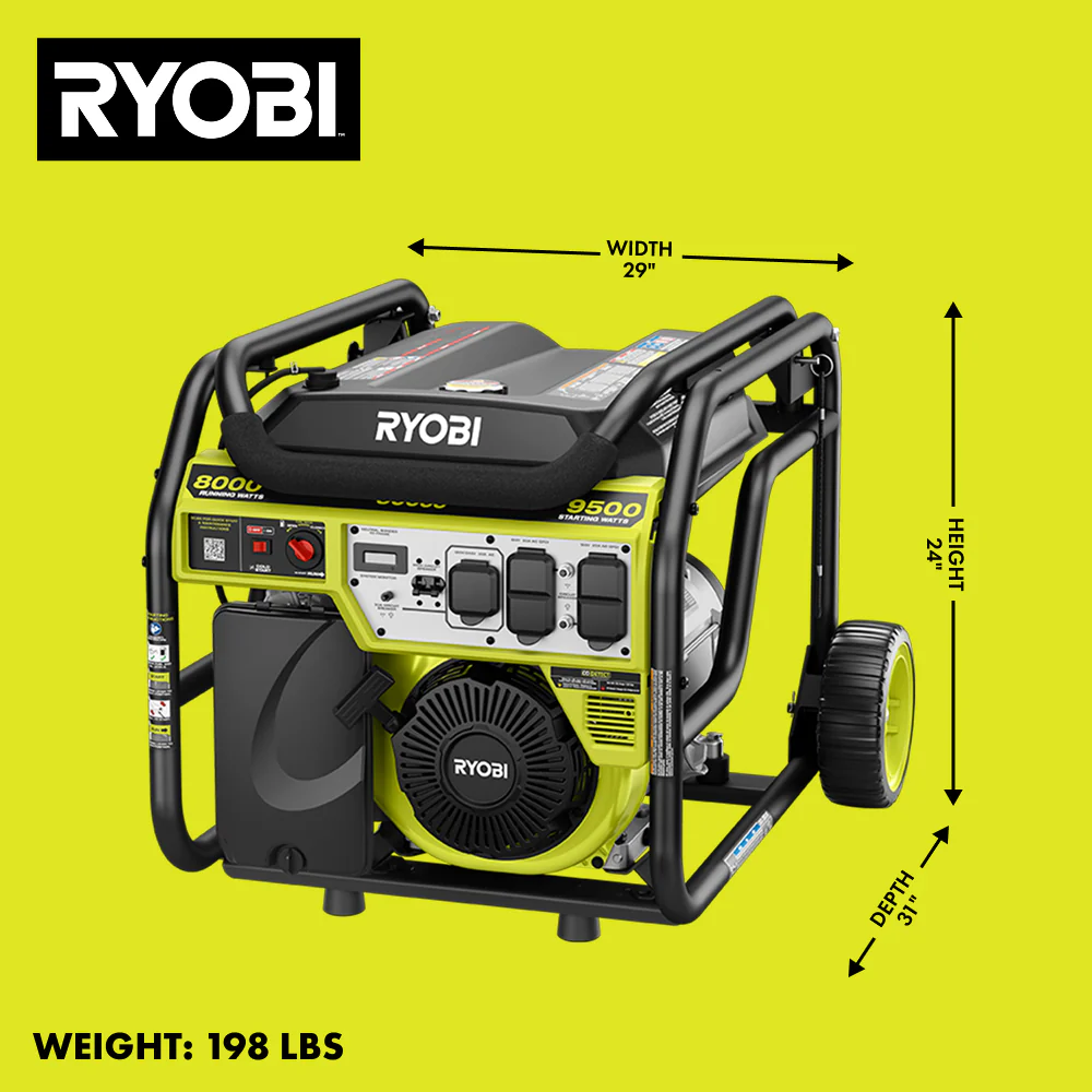 9500W Portable Gas Generator - Image 10